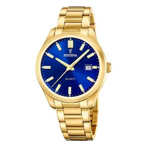Reloj Festina Cuarzo F20740-2 Acero Clásico