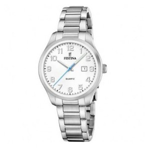 Reloj Festina Cuarzo F20737-1 Acero Clásico