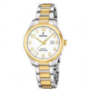 Reloj Festina Cuarzo F20739-1 Acero Clásico