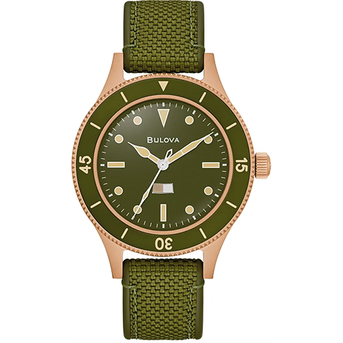 Uhr Bulova Maquina 98A324 Military