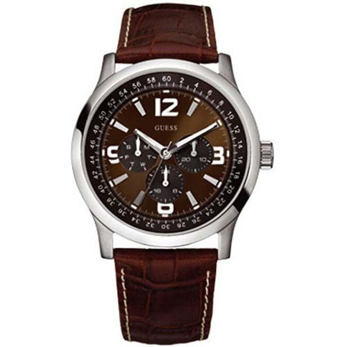 Guess Watch W95063G2 Multifuntion Strap Leather Man